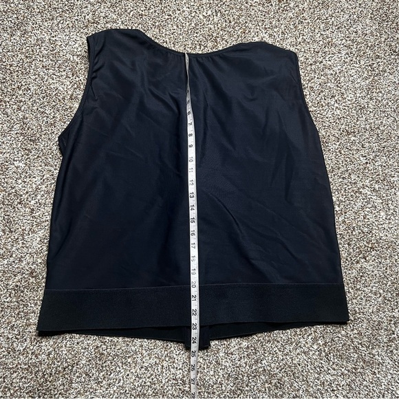 Size 4X Marena recovery post surgery short chest compression vest full Zip Black - Picture 6 of 6